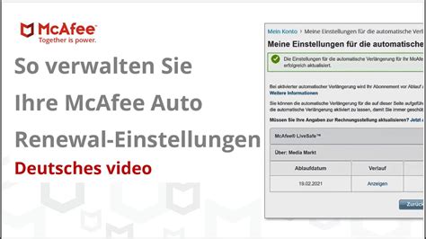 mcafee end auto renewal membership.